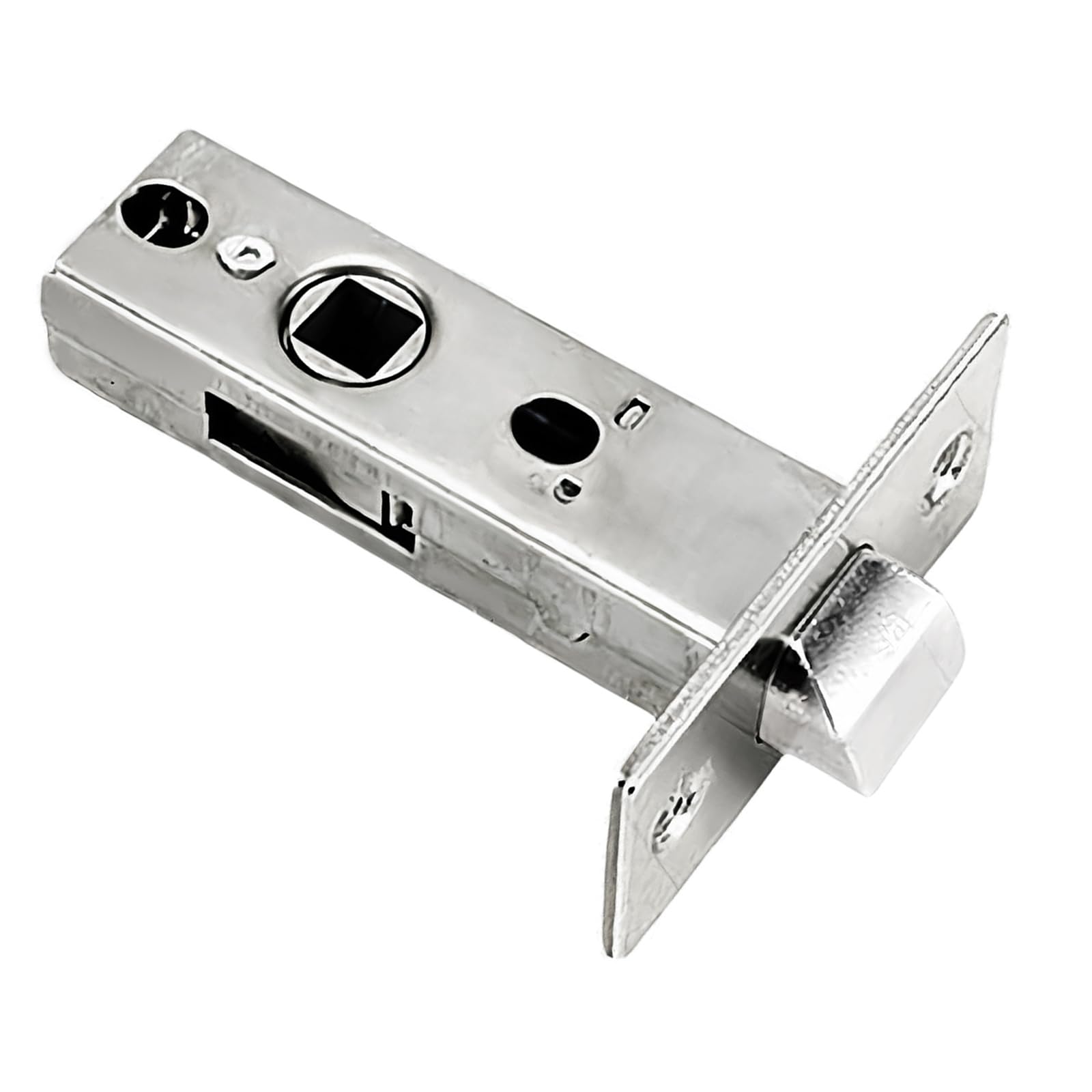 Unifizz Tubular Latch Channel 45mm Internal Door Lock Mortice Latch Polished Door Latches & Bolts for Sprung Lever Door Handles — image 1