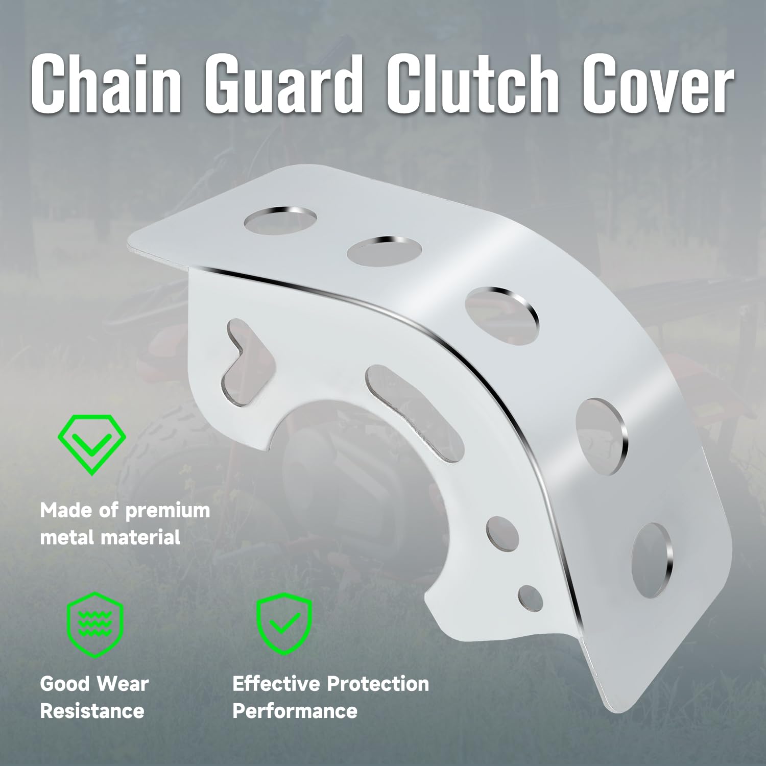Amazon.com: XIKOBY Metal Mini Bike Chain Guard Clutch Cover
