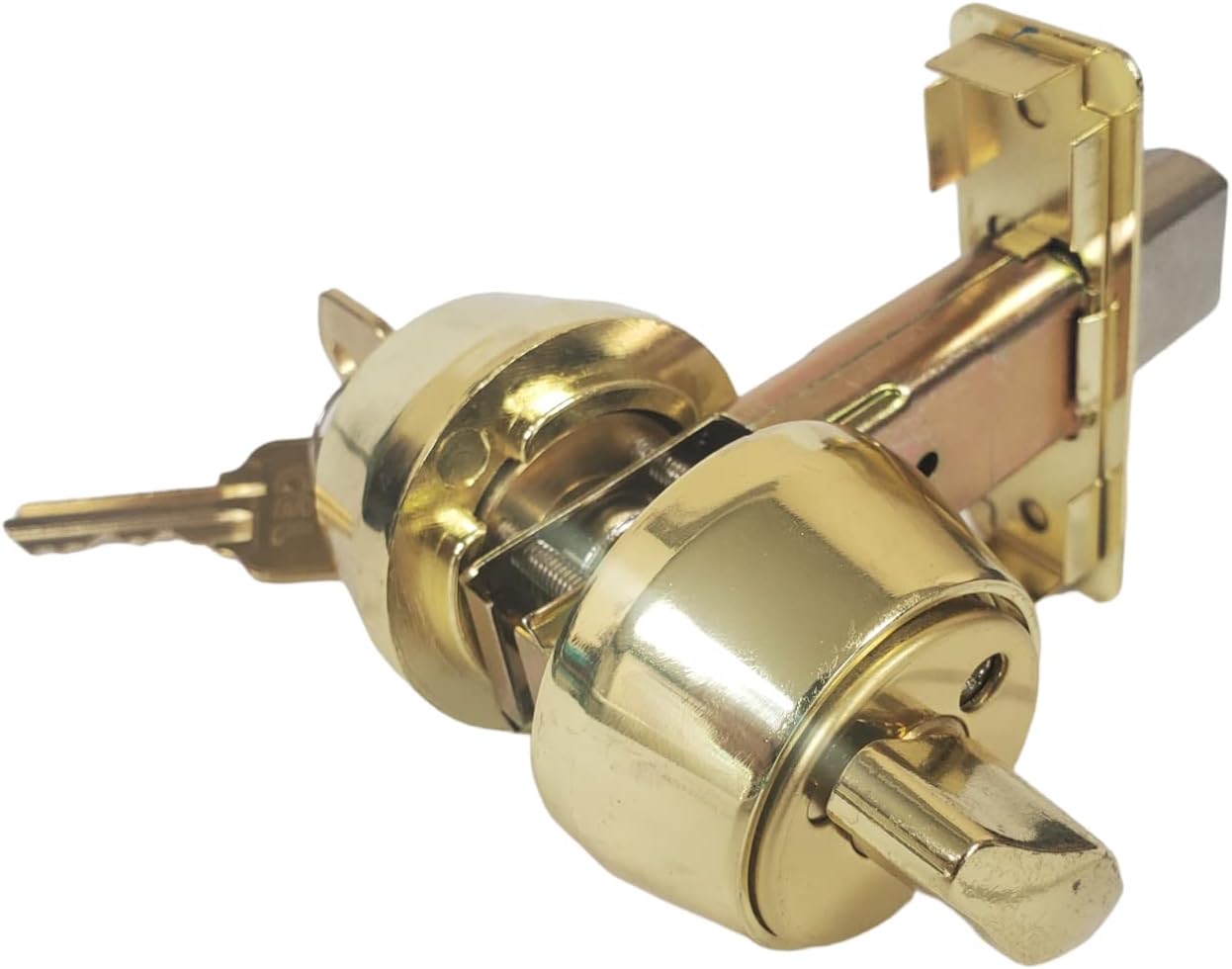 Snap in Deadbolt Lock with Concealed Screws Fits Inside 1" x 3