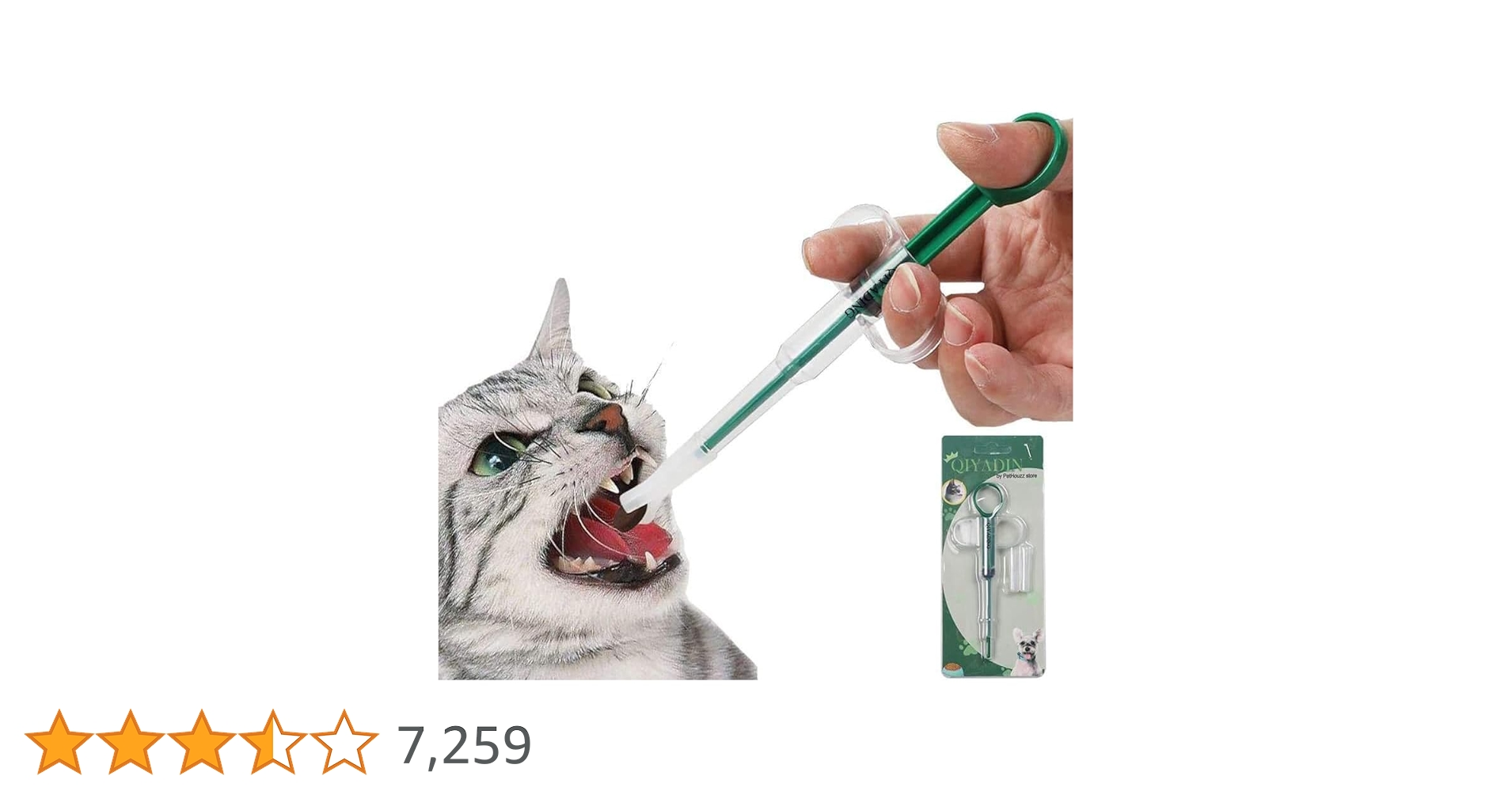 Amazon | QIYADIN ペットピラー ガン 犬 ピルシューター 猫