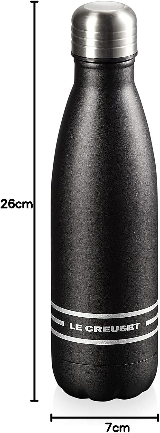 Le Creuset Hydration Water Bottle, 17 oz, Oyster