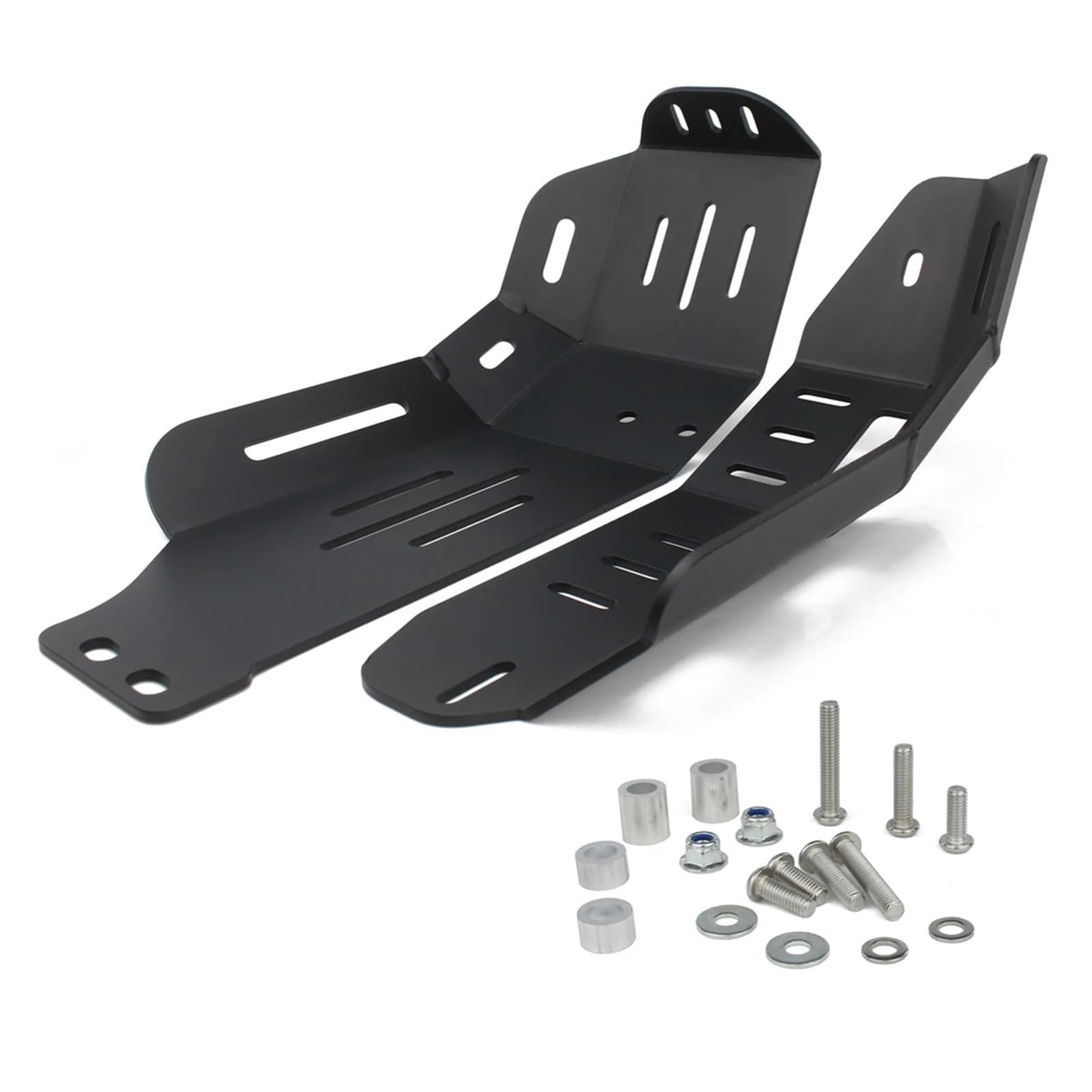 Kit Guidage Rouleau Chaîne Protection moteur noire pour moto Royal Enfield Himalayan 450 2024, châssis sous protection, patin en aluminium 4.0 Protection de chaîne
