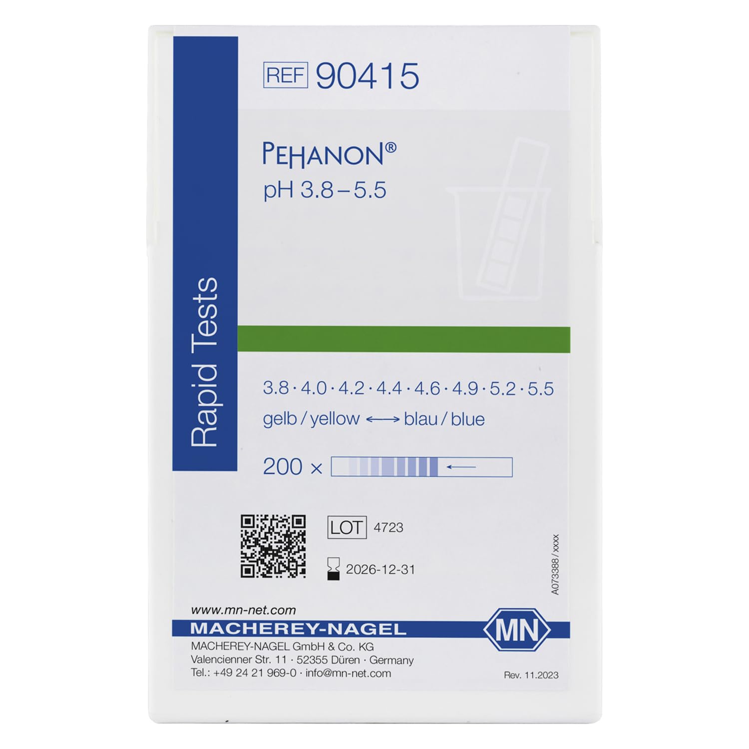 Macherey & amp; Nagel® PEHANON pH 3,8-5,5