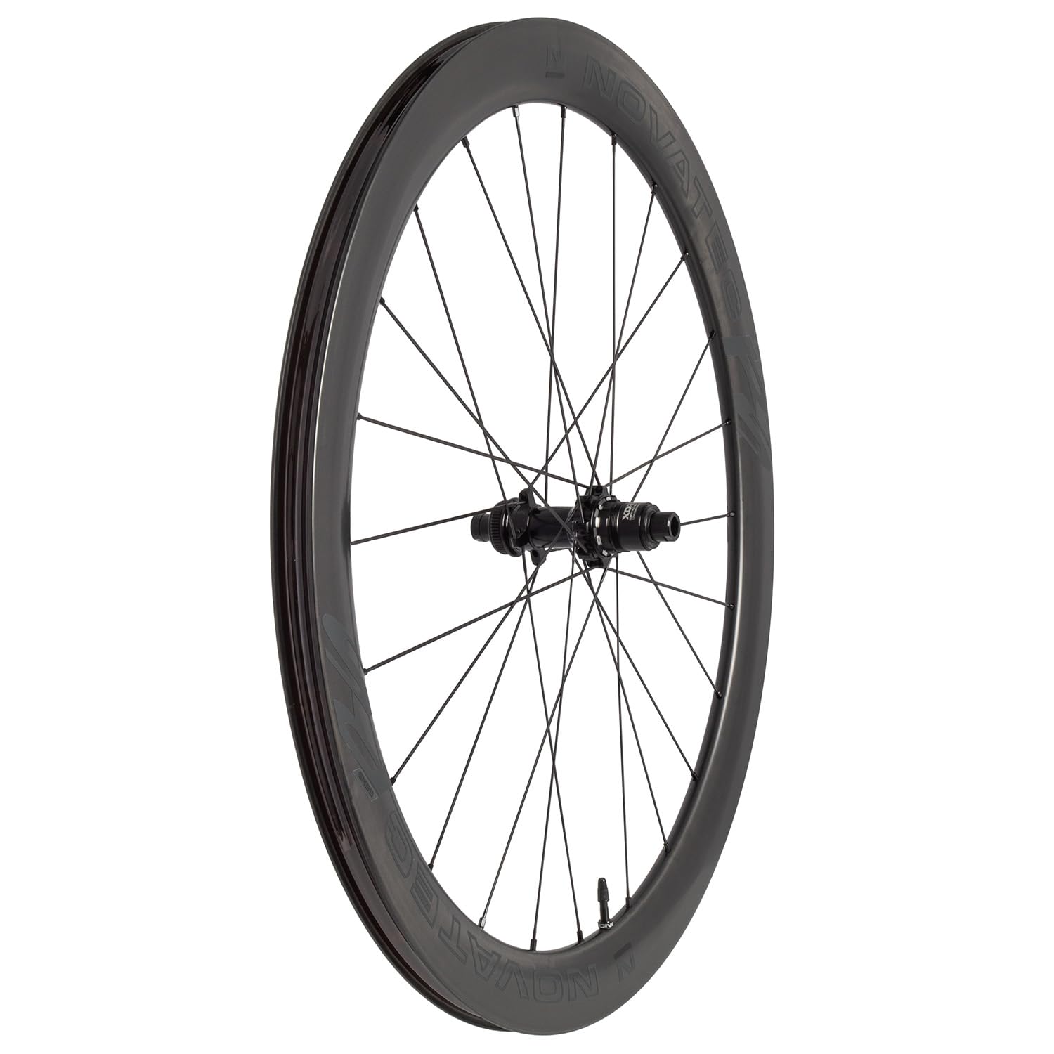 Novatec Kit per bici da corsa in carbonio, 50 mm e 1,317 g, Tubeless, R5 Disc CL-Pro, Sram XDR