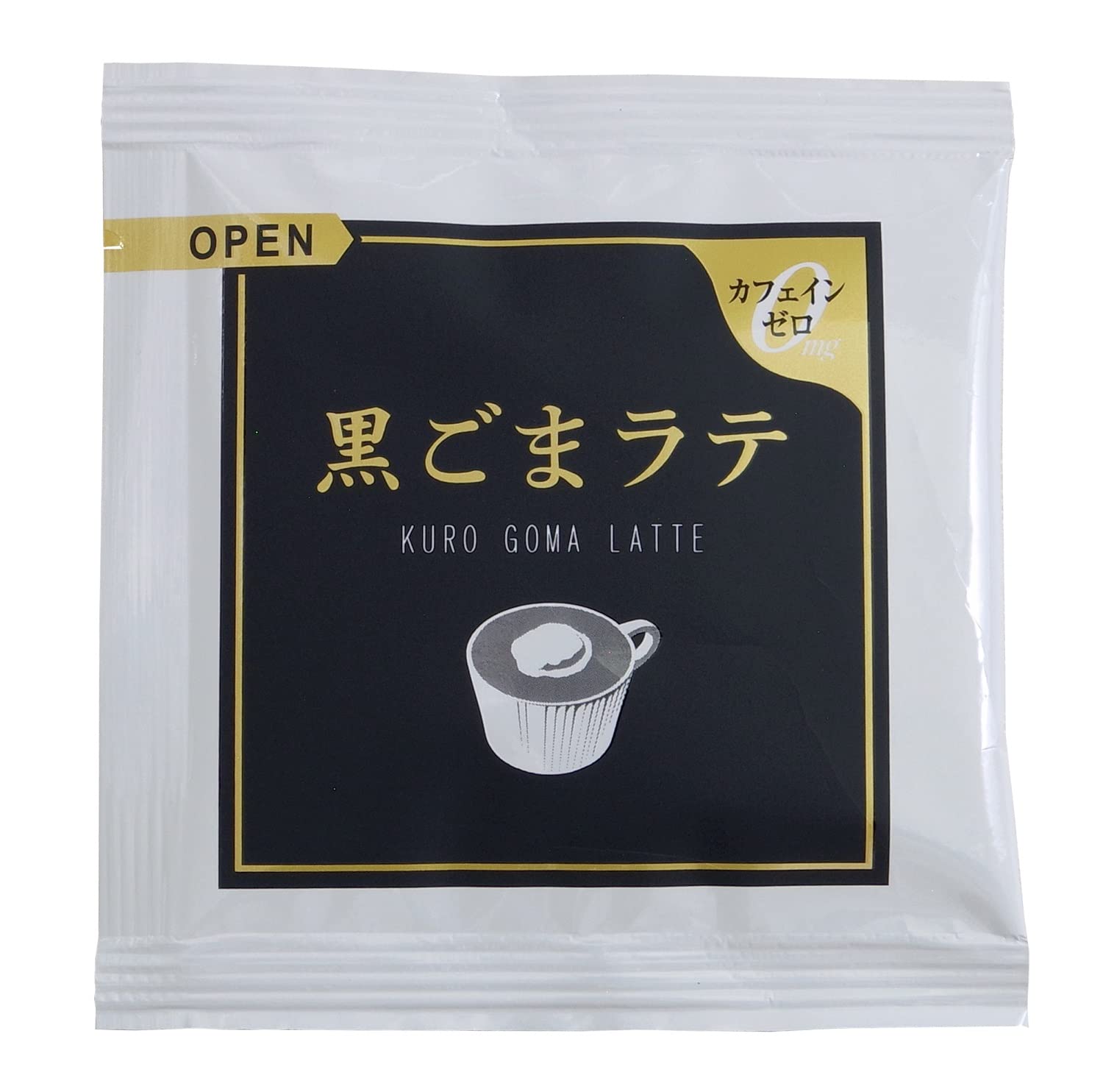 Amazon.co.jp: 九鬼 黒ごまラテ 15g×4パック : 食品・飲料・お酒
