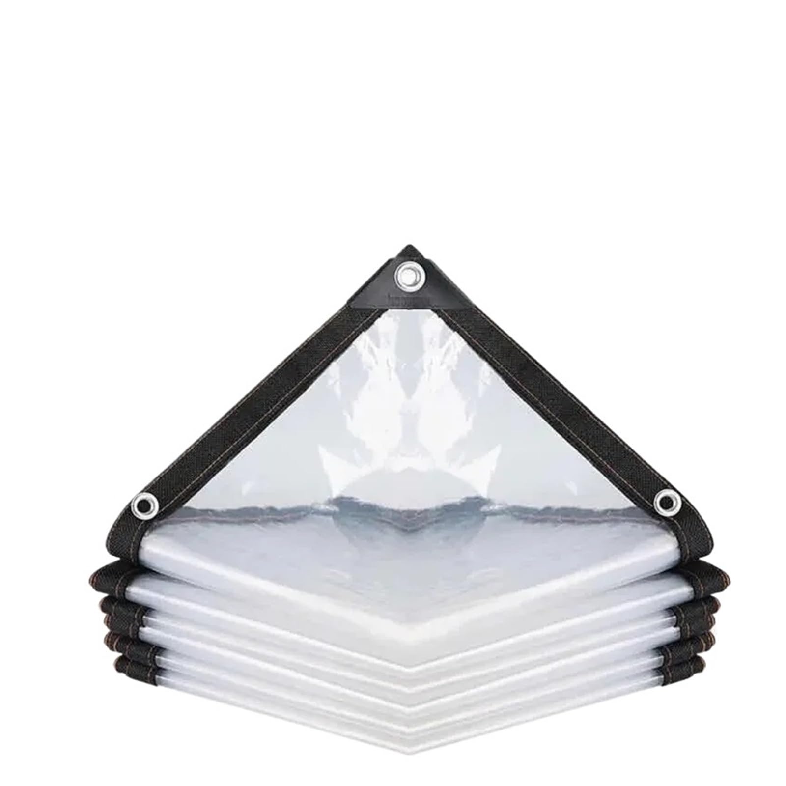 Chenghw Espessura 0.18Mm Gardening Transparent Plastic Shelter Film Outdoor Waterproof Tarp Cloth Terrace Succulents Insulation Tent Balcony Awnings(400X400cm)