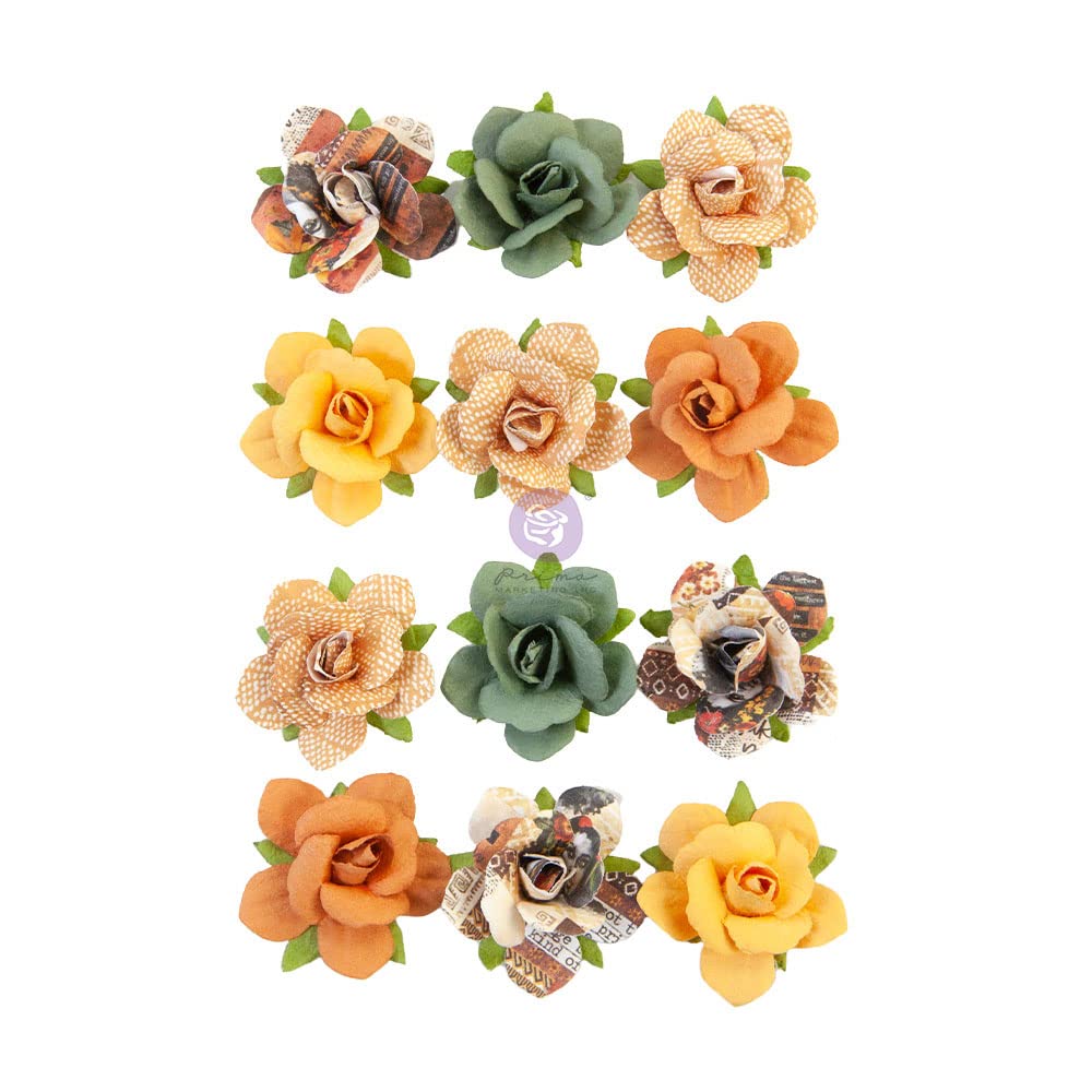Flores sintéticas decorativas para álbumes de recortes y centros de mesa