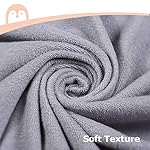 Baby-Hooded-Towel-Momcozy-8-Piece-Baby-Bath-Towel-for-Boys-or-Girls-Baby-Towel-and-Washcloth-Set-with-Cute-Design-Baby-Shower-Towel-Gift-for-Newborns-Infants-and-Toddlers-Grey