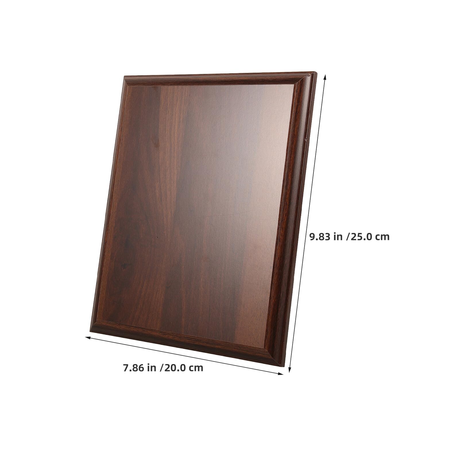 2 Piezas Placas de Madera para Trofeos de Tableros sin Terminar Borde Biselado Soporte para Medallas para Deportes Proyectos Escolares y Reconocimientos DIY
