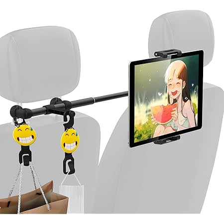 Amazon Co Jp タブレット 車載 ホルダー ポータブル Dvd プレーヤー ホルダー テレビホルダー マウントホルダー 車後部座席用 スタンド 強力固定 360度回転 7 12インチtablet用 Ipad Ipad Mini Galaxytab Nexus7などにも対応 Bedee 車 バイク