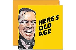 All Work & No Birthdays - Humorous Horror Birthday Card