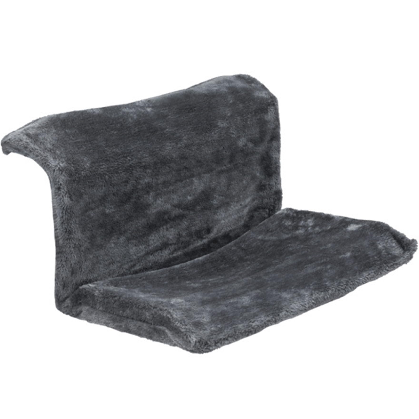 Lit radiateur pour chat suspendu et chaud, le hamac gris pour les siestes d'hiver