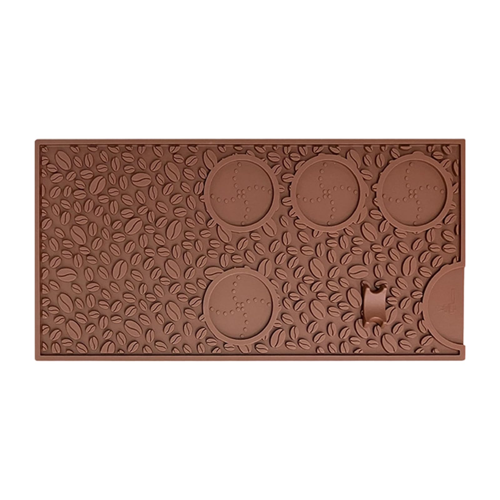 TFAOYS Modern Coffee Pubs Accessory Mats with Nonslip Bottom Perfect for Brewing Stations in Cafes or Residential Kitchens Space Coffee Station Mats