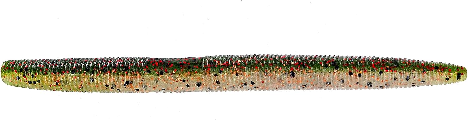 Yamamoto 5" Senko Soft Stick Bait, 10-Pack, Bass Fishing Soft Plastic Lure, Multiple Colors