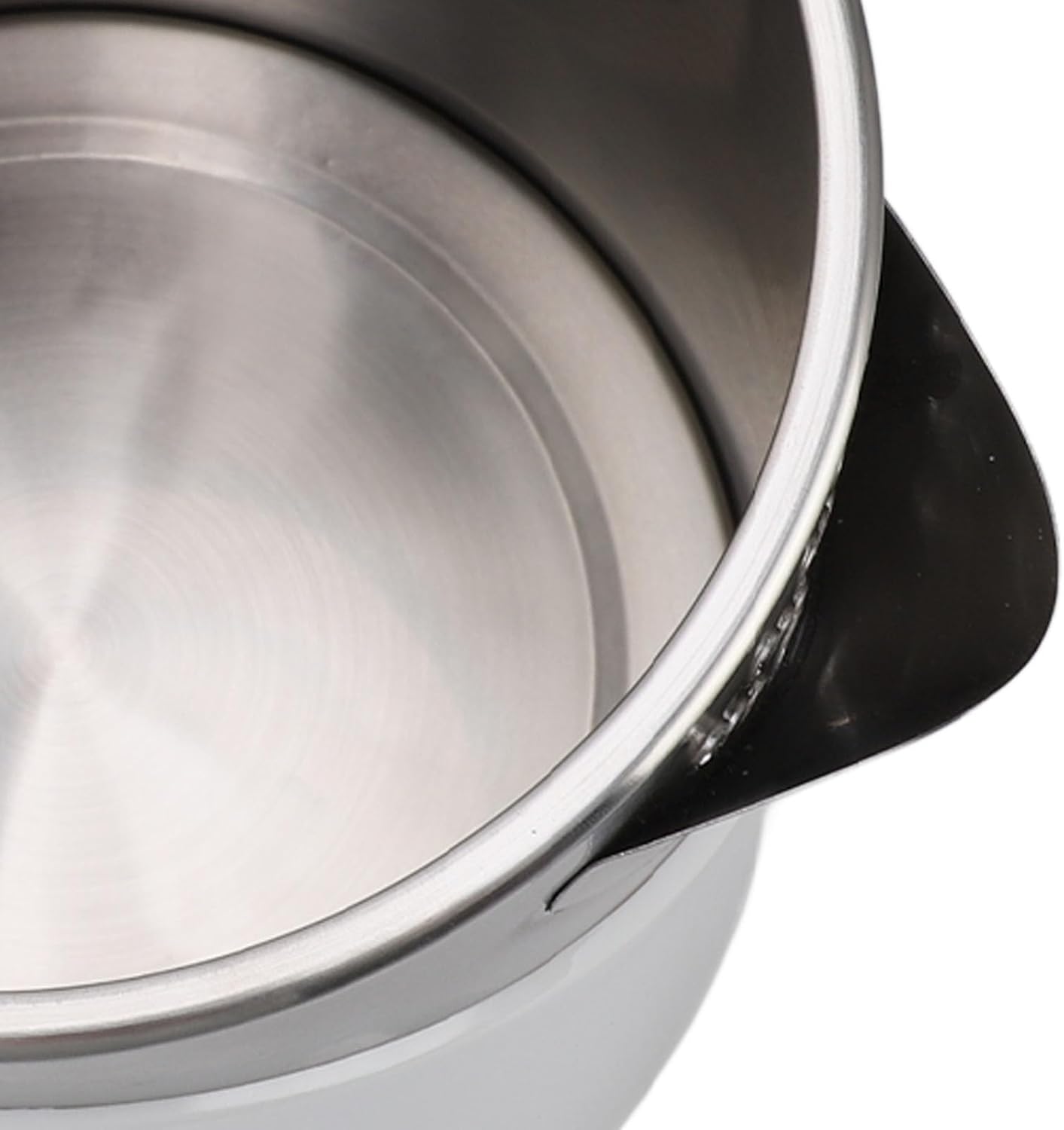 Electric Kettle Hot Water Boiler, Stainless Steel Fast Heating Auto Shut Off Double Layer Water Heater Kettle for Home Kitchen(us plug 110V)