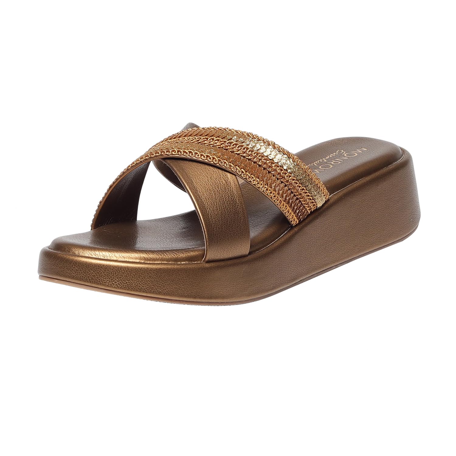 Fancy and Stylish Trendy and Lightweight Casual Regularwear Vegan Wedge Heels For Women and Girls-image-19