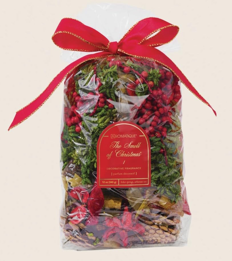 Aromatique The Smell of Christmas - Large Decorative Fragrance Potpourri 12oz
