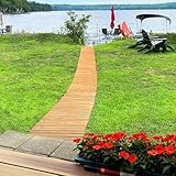 Passerella Giardino Esterno, Percorso in Legno, Vialetto, Sentiero, Pavimento, Ponte da Gi...