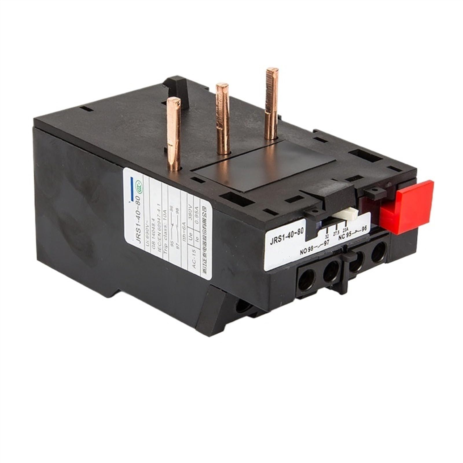 WEUSANXPL Thermal Relay Overload Protection Thermal Overload Relay JRS1-40～80/Z(JRS1-40-80/Z 30-40A)