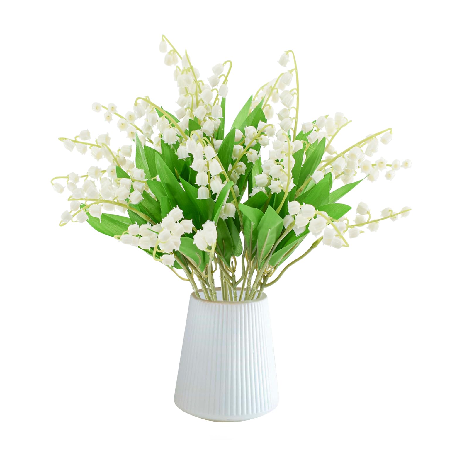 Amazon｜Bacucine すずらん 造花 スズラン 鈴蘭 造花 人工観葉植物