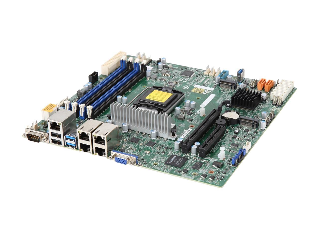 Amazon | Supermicro MB MBD-X11SCH-LN4F-O S1151 Ci3 Celeron E-2100