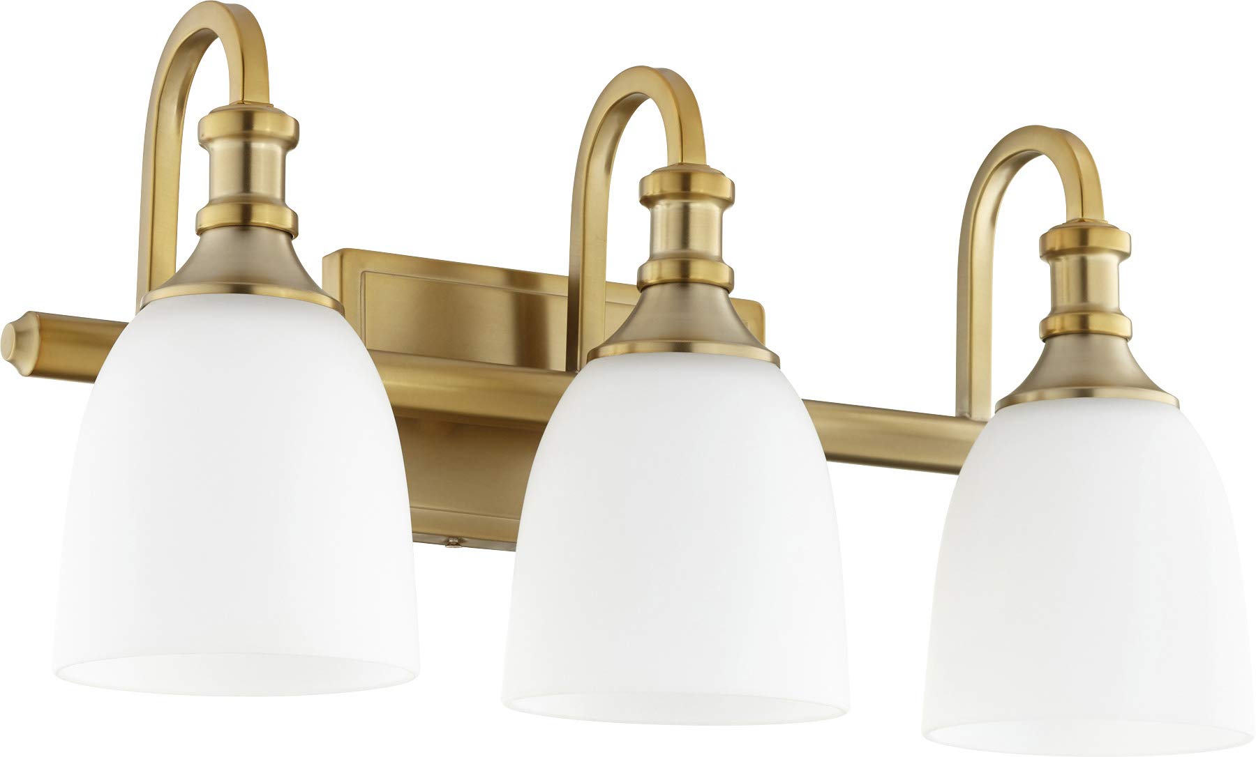 Quorum 5011-3-80 Transitional Three Light Vanity
