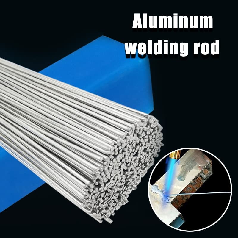 Varillas de soldadura de aluminio con núcleo fundente de fácil fusión - 10/20/30/50 piezas, 33 cm de longitud, alambre de soldadura de baja temperatura(2mm 50pcs)