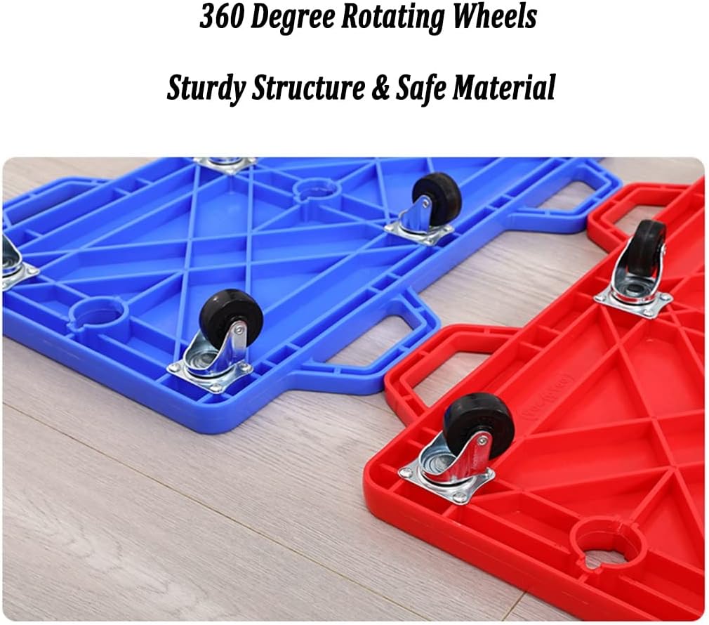 Indoor & Outdoor Floor Scooter Board with Handles for Training Body Coordination