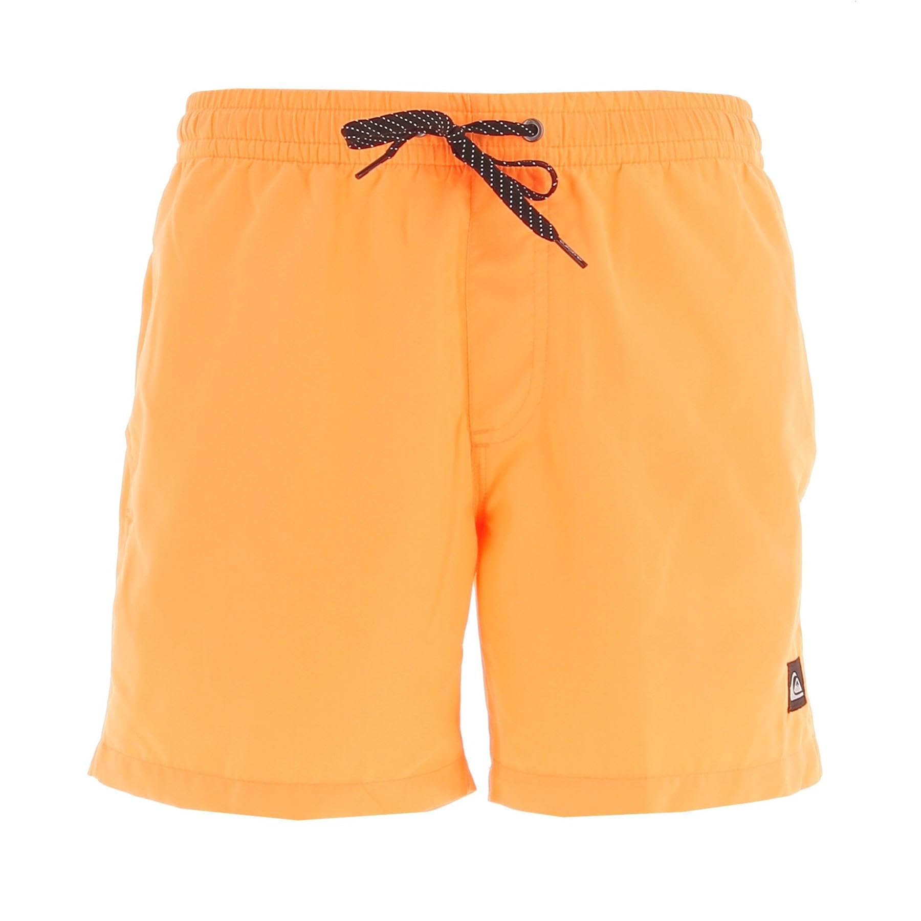 Quiksilver Boys Everyday Volley 15 Swim Short, Orange, M EU