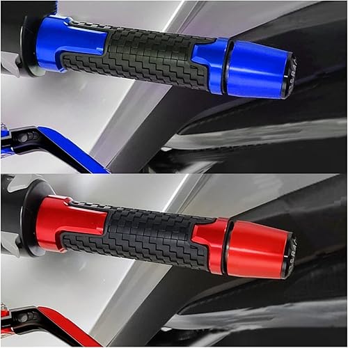 Miniatura 3 de WITTYL Motorcycle Motorcycle Handlebar Knobs Hand Grips Handle Bar Cap Ends Plug for Yamaha FZ150I FZ 150I 2013-2021 2020 2019 2018 2017 2016 2015