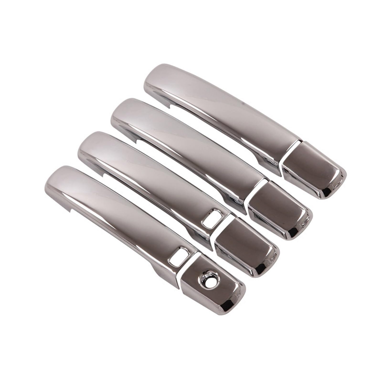 Drezzo Car Exterior Door Handle for Nissan for Navara for Frontier D40 2005-2013 Car Door Handle Cover Stickers(2 Buttons 2)