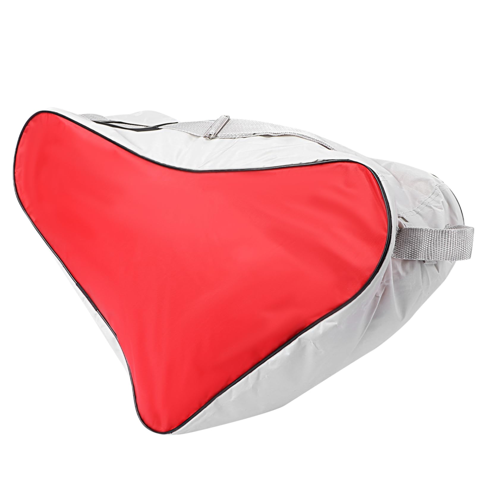 BCOATH High Capacity Skating Bag Durable Mesh Cloth Tote for Roller Skates Lightweight Shoulder Carry Bag Red for Sports Gear and Accessories Storage