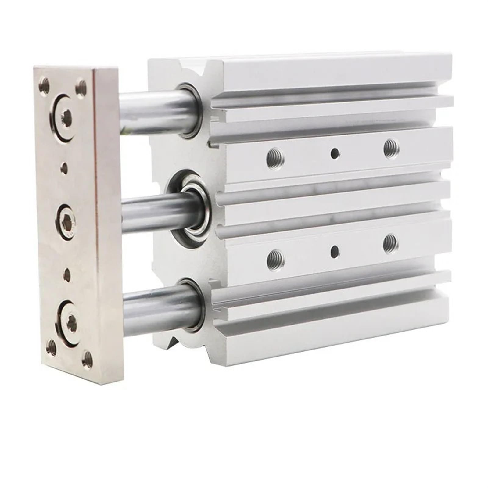 Cylindre de guidage compact rigide avec alésage de 12mm pour outillage de précision
