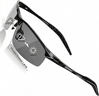 ROCKNIGHT Driving HD Polarized UV400 Protection Ultra light Al-Mg Golf Fishing Outdoor Sunglasses