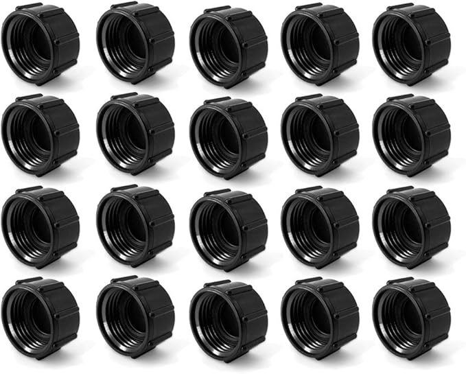 ALKARAMA 20 Pack Plastic Hose Caps for Garden Hose, Garden
