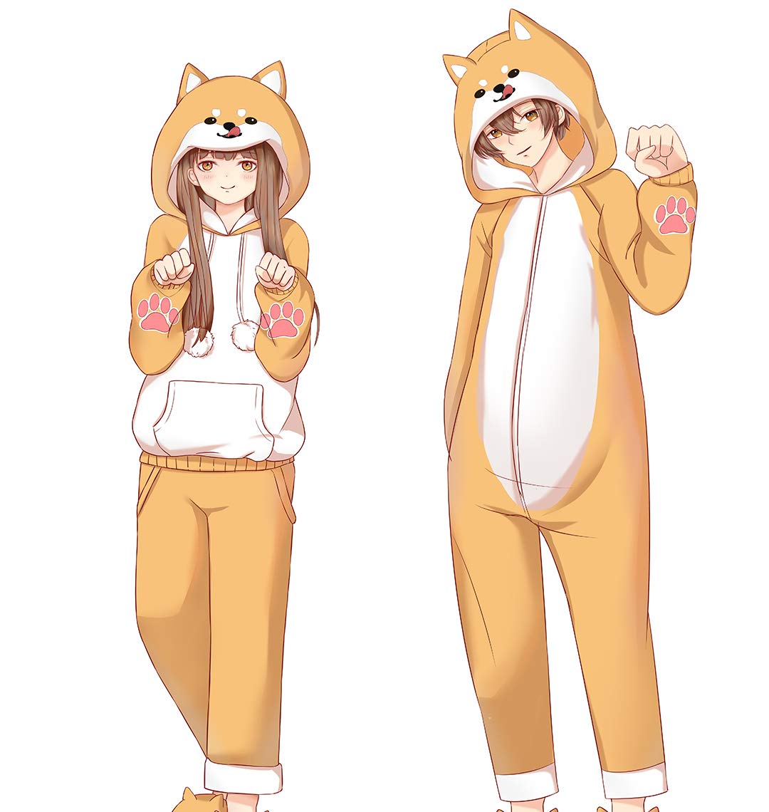 Amazon.co.jp: Shiba Inu Shiba Dog Cosplay Costume, Anime, Manga, Pajamas,  Top and Bottom Set, Room Wear, Homewear, Sleepwear, Loungewear, Performing  Clothes, For Winter, Spring, Autumn, Adults, Kids, Women, Men, 2XL Size :