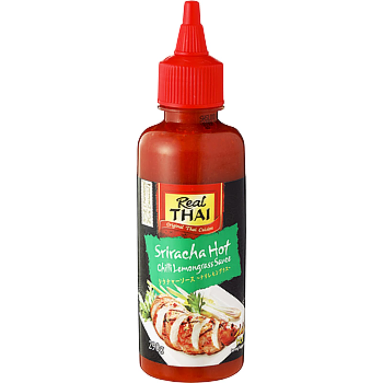 - Real Thai Sriracha Hot Chili Lemongrass Sauce, 10.2 oz (290 g), Authentic Thai Hot Sauce, Spicy, Asian Seasoning