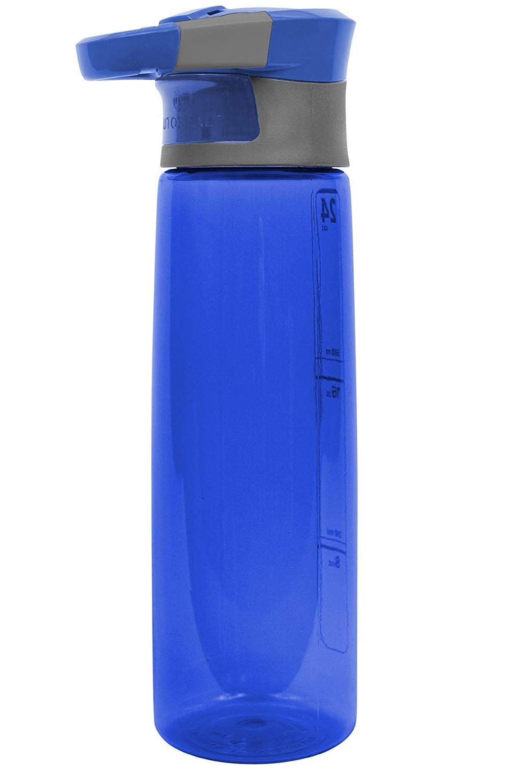AUTOSEAL Madison Reusable Water Bottle, 24oz, Blue