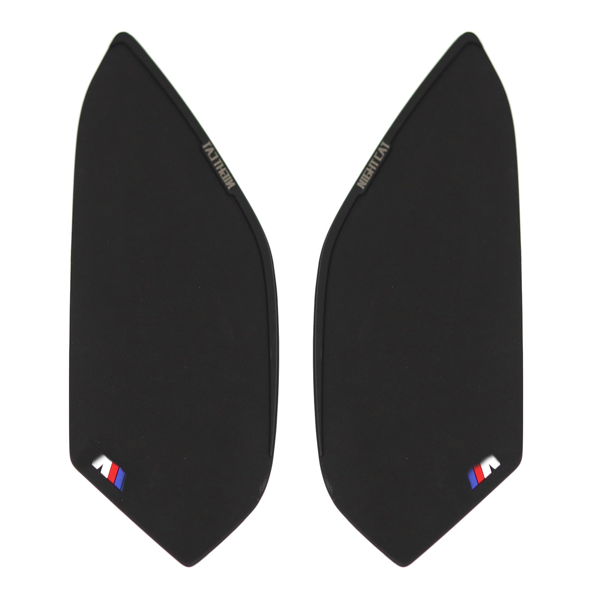 NIGHT CAT Motorcycle Tank Pad,Compatible with 2019 and Later Years BMW S1000R S1000RR,Motorcycle Fuel Tank Protector,Gas Tank Decals(Side Traction pad)