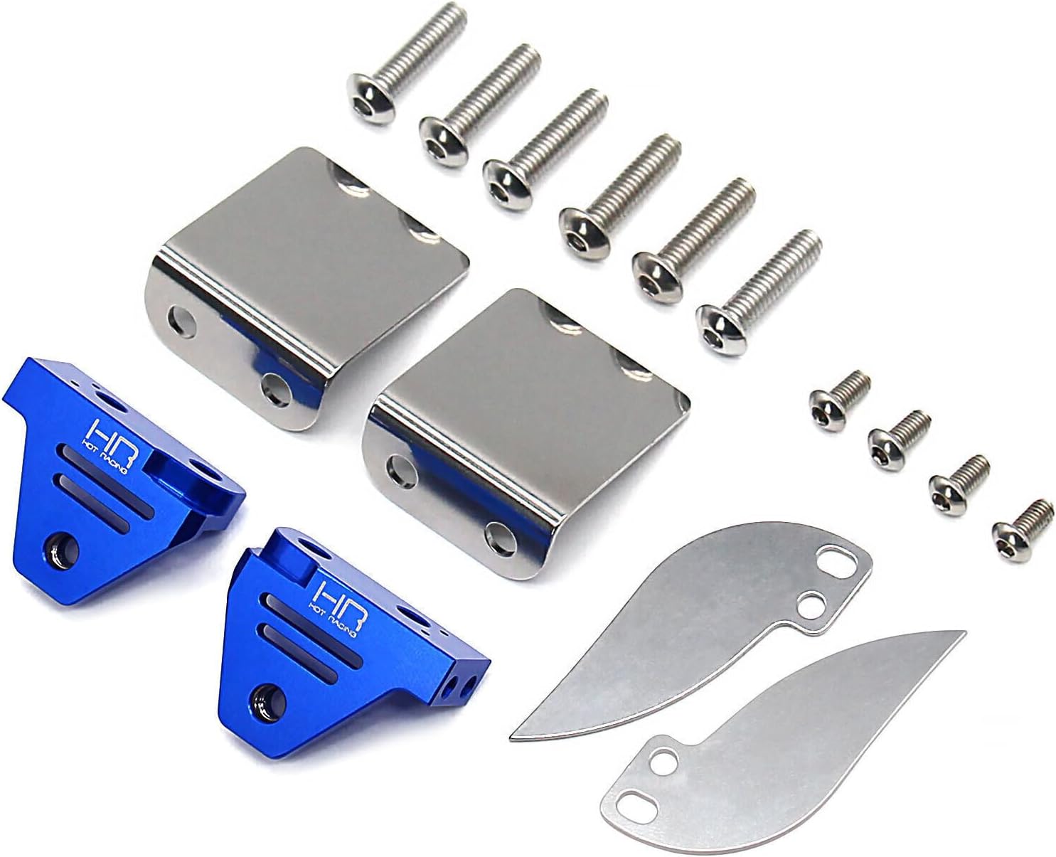 Hot Racing DRTR311TFA Aluminum Trim Tab/Fin Adjusters (2) fits Traxxas Disrupter RC Boat Accessory