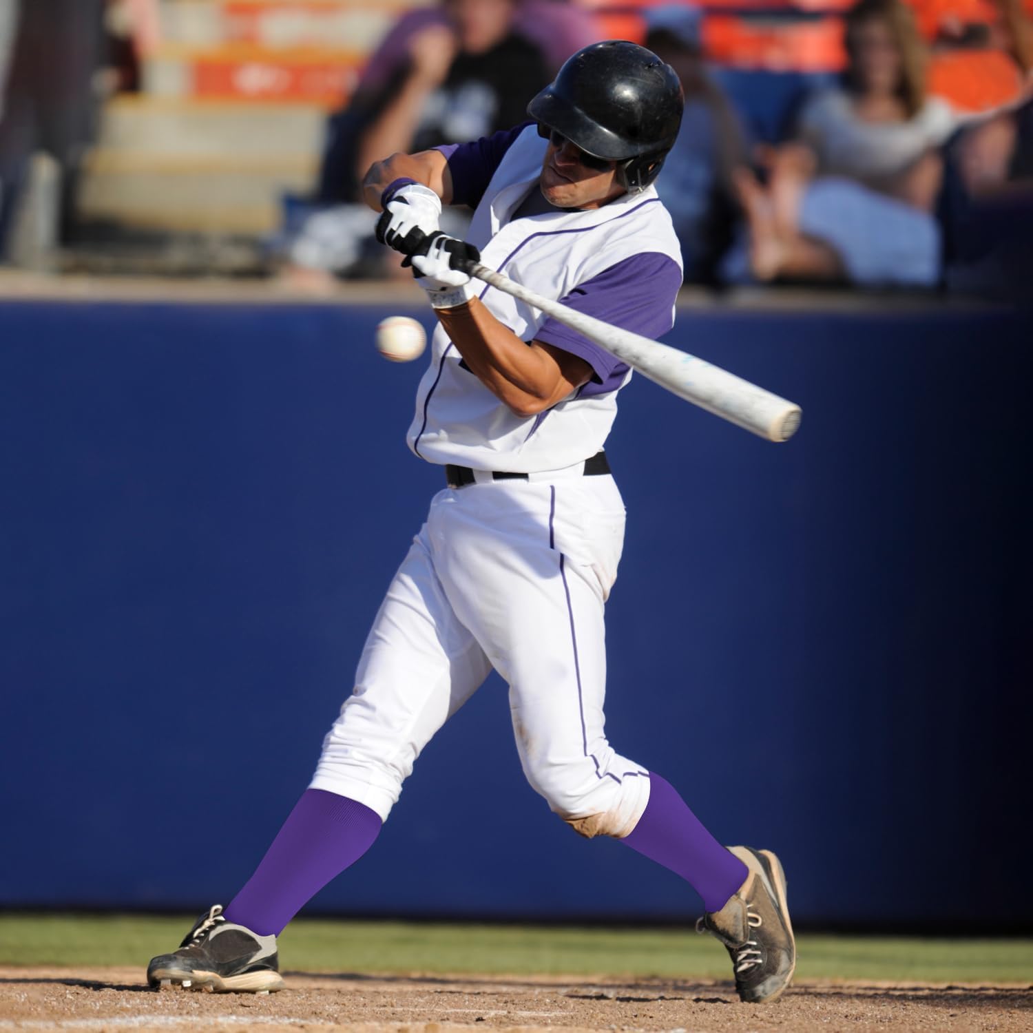 Youth Adult Baseball Softball Socks and Belt Combo, Athletic Cushioned Socks for Boys Girls Men Women - Image 3