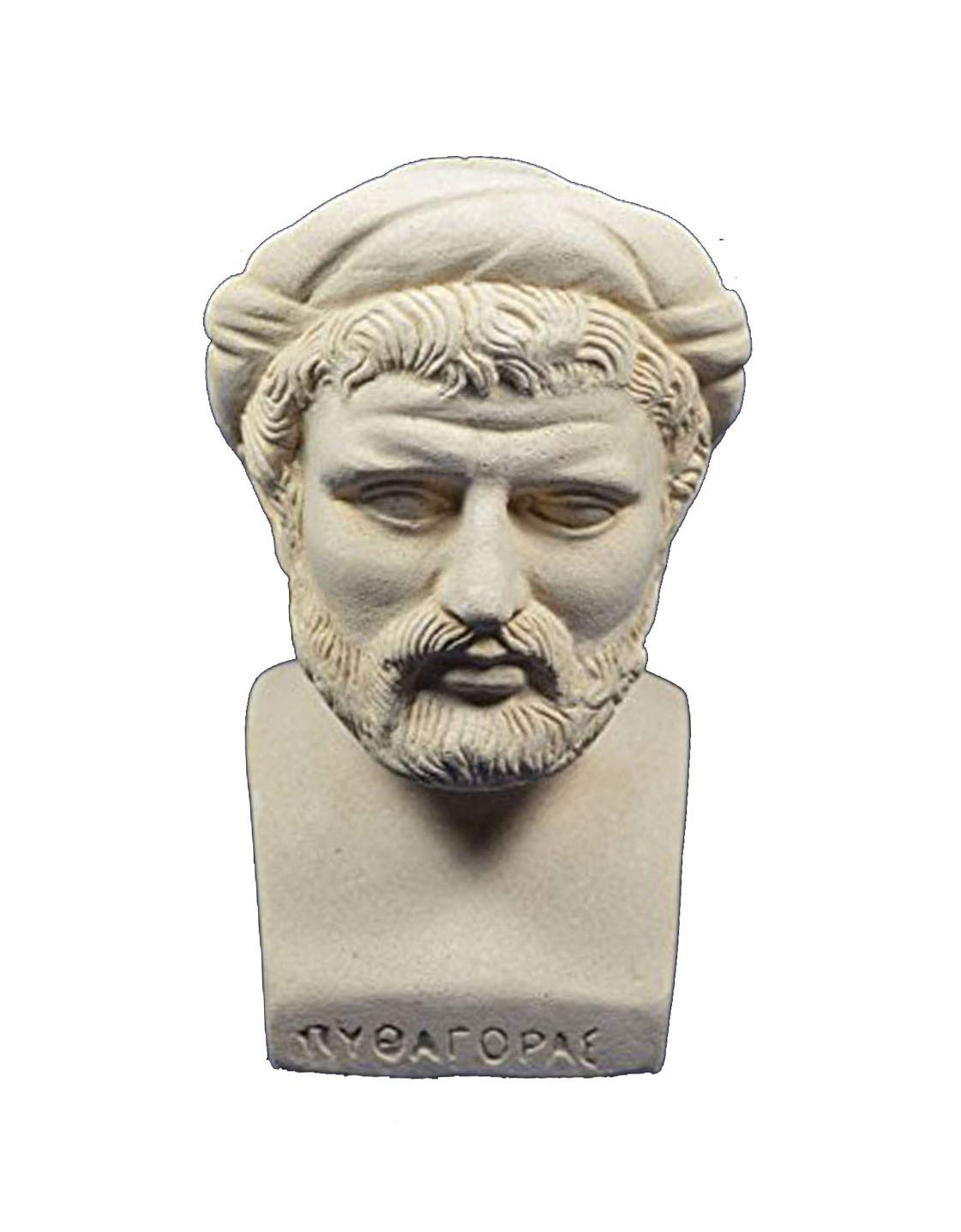 Amazon.co.jp: ピタゴラスのSculpture Bust古代ギリシャ哲学