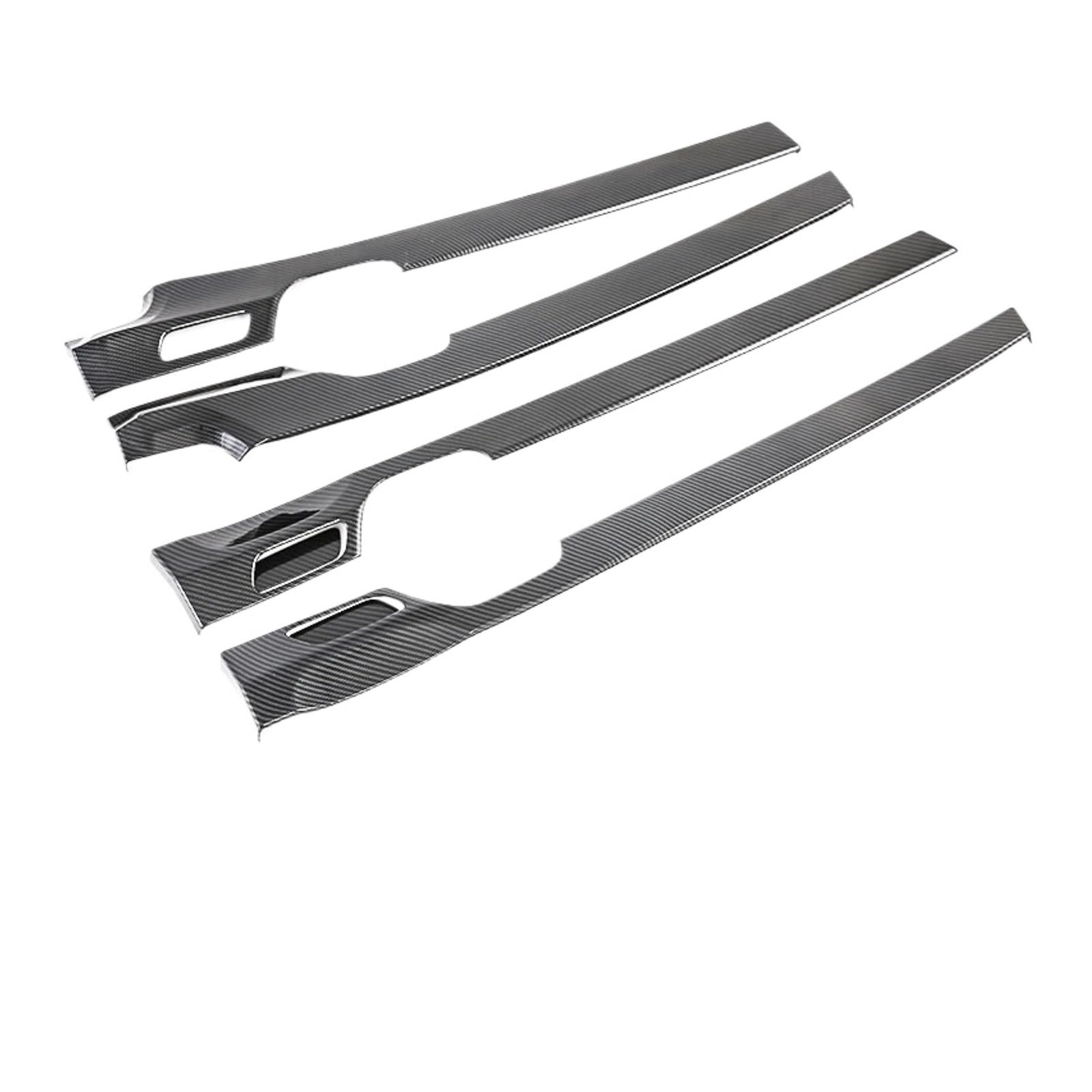 QBKGMEWCA Interior Door Trim Decoration Sticker Modification Accessories Compatible for Hyundai Palisade Model Year 2022