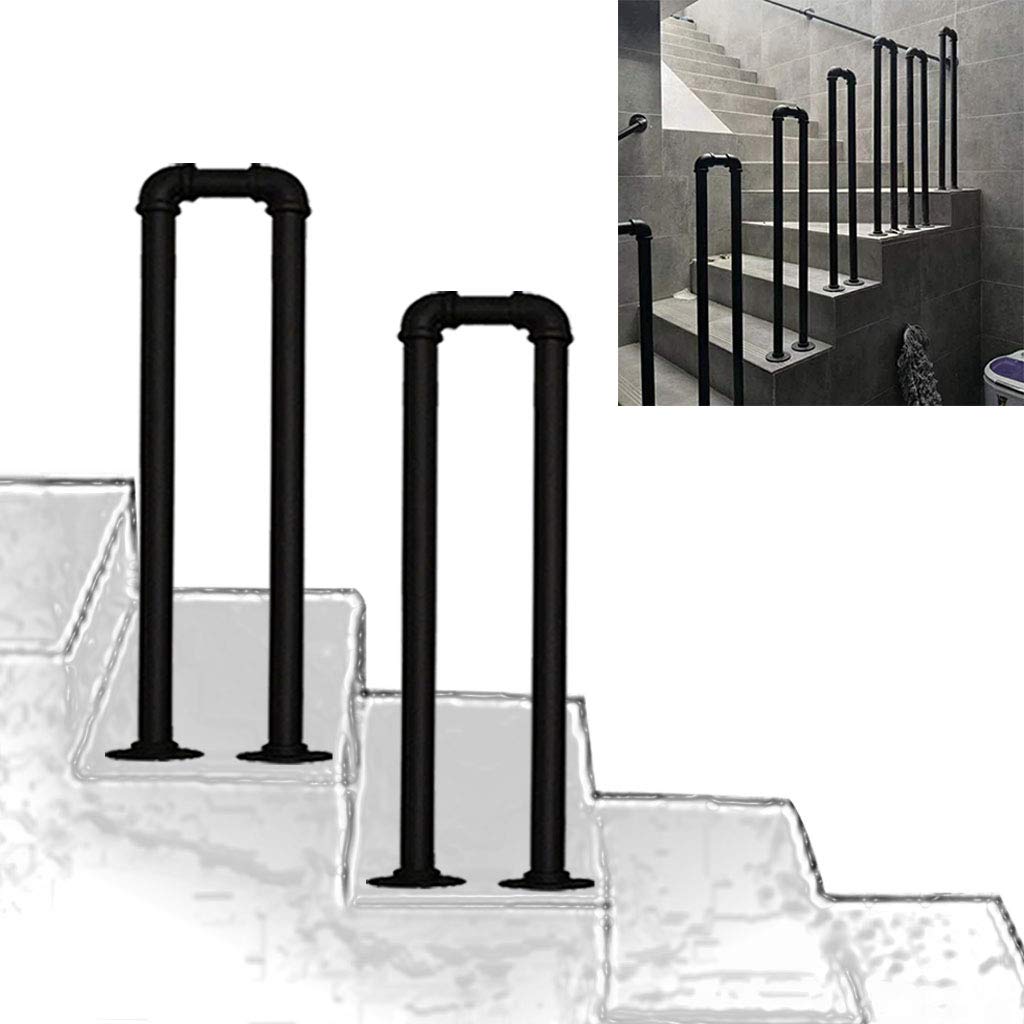 Main courante de sécurité pour escalier extérieur et marches en U