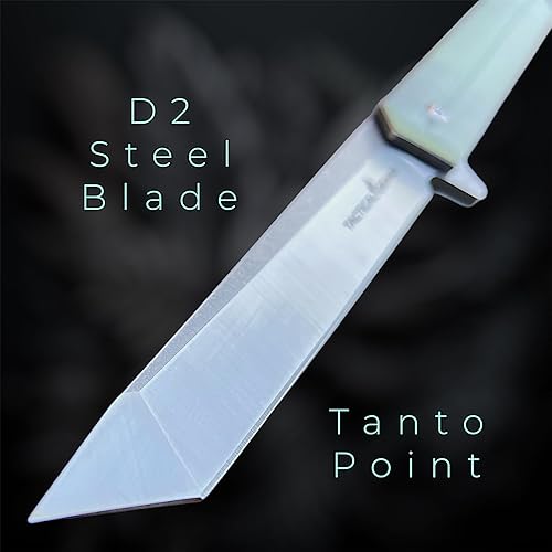 Miniatura 8 de TACTICAL GEARZ Cuchillo de bolsillo G10! Mango TG Oris, G10! Hoja de acero D2 afilada de afeitar! Incluye funda