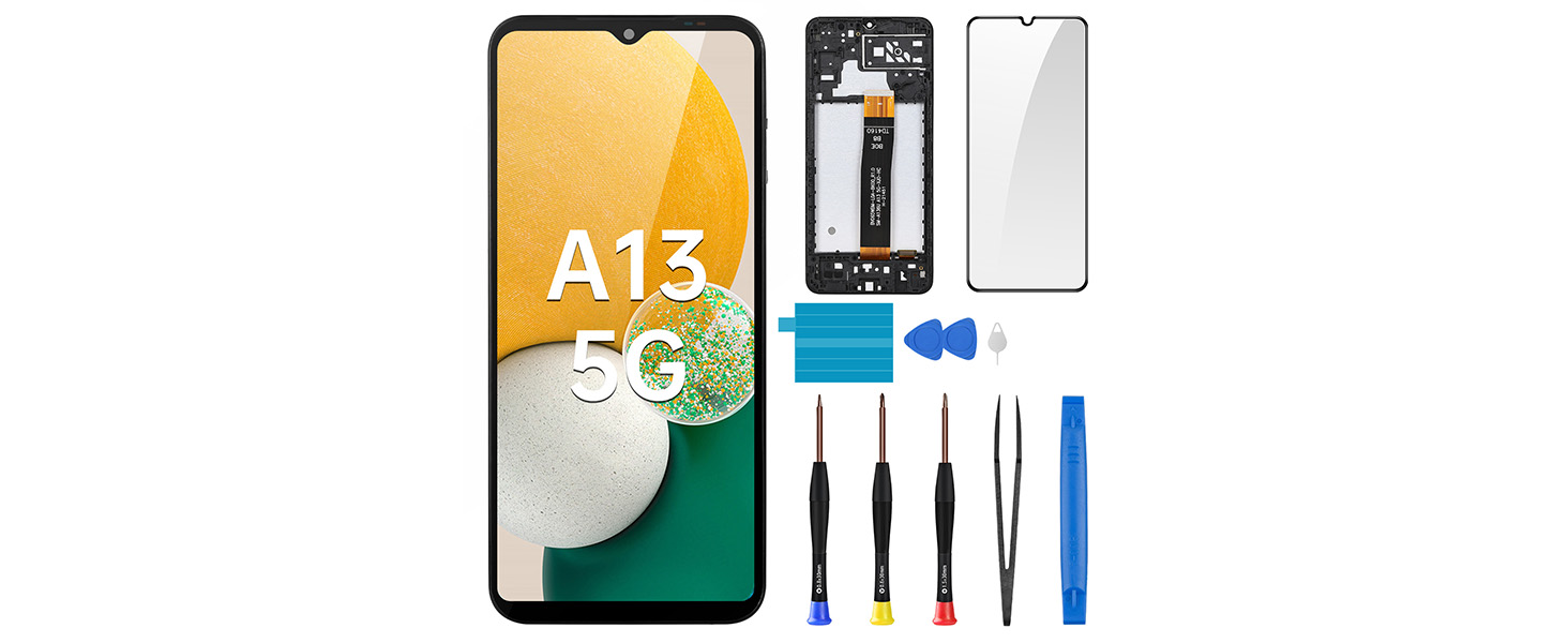 Amazon.com: BESJMYT for Samsung Galaxy A13 5G Screen Replacement