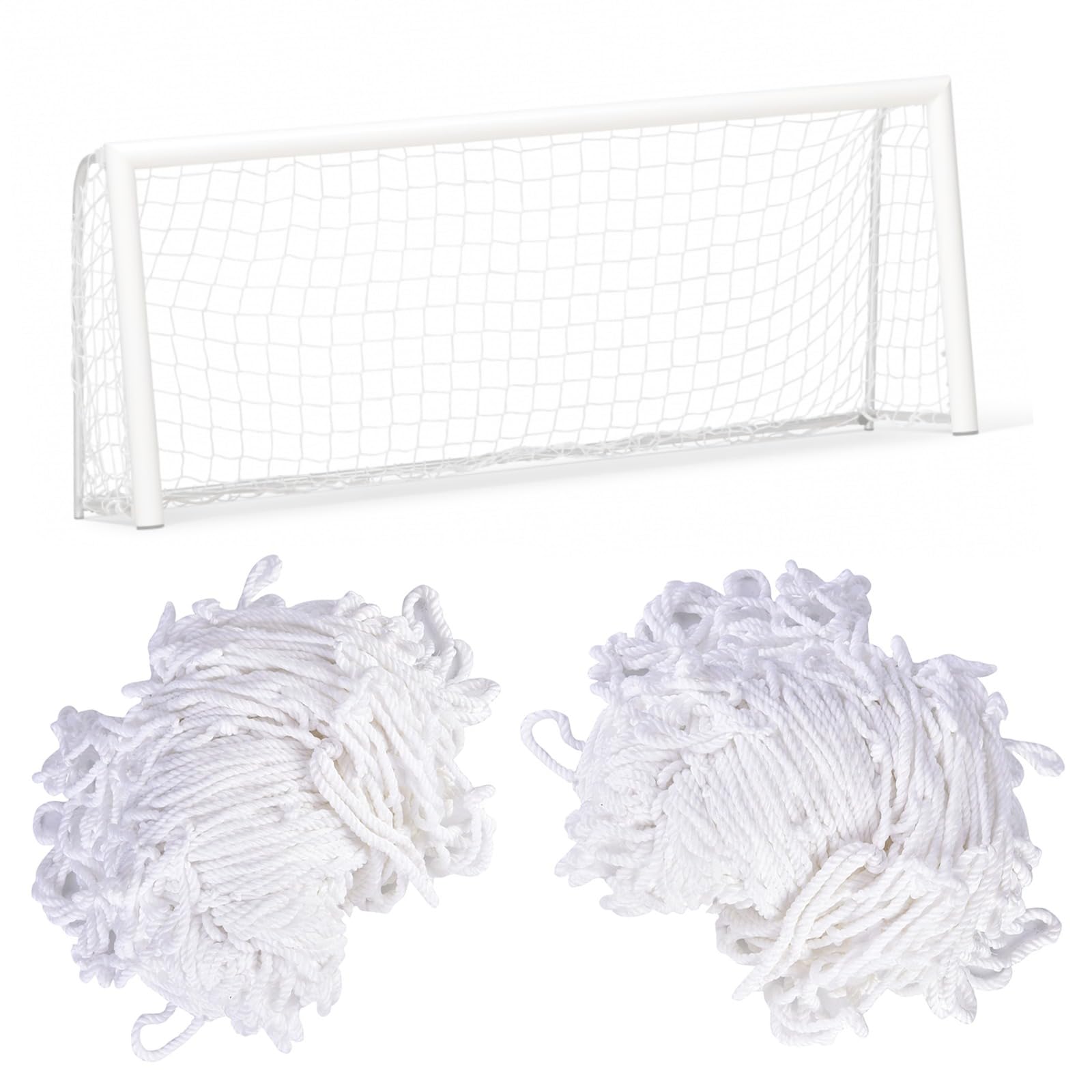 Rete Porta Calcio 3x2 Metri - Polipropilene Resistente Per Allenamento - Jadeshay - Foto 7