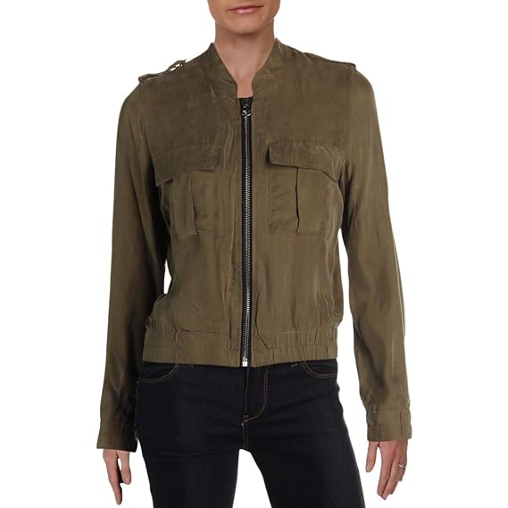 Buy Vigoss Women's Cupro Bomber Jacket 