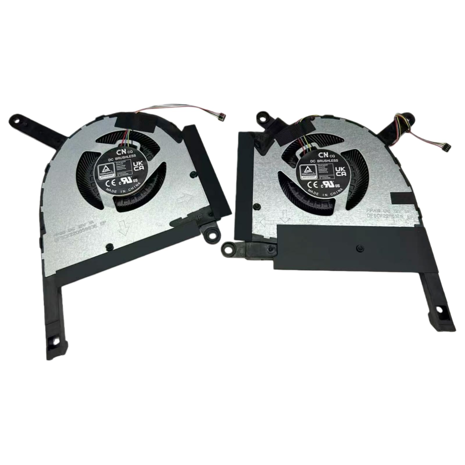 Wentylator chłodzący procesora 12 V z wentylatorem graficznym GPU zamiennik dla ASUS TUF Gaming FX507 FA507 FX707 FA707 FA507RF FA507RC FX507ZM-ES74 FA507NU-DS74