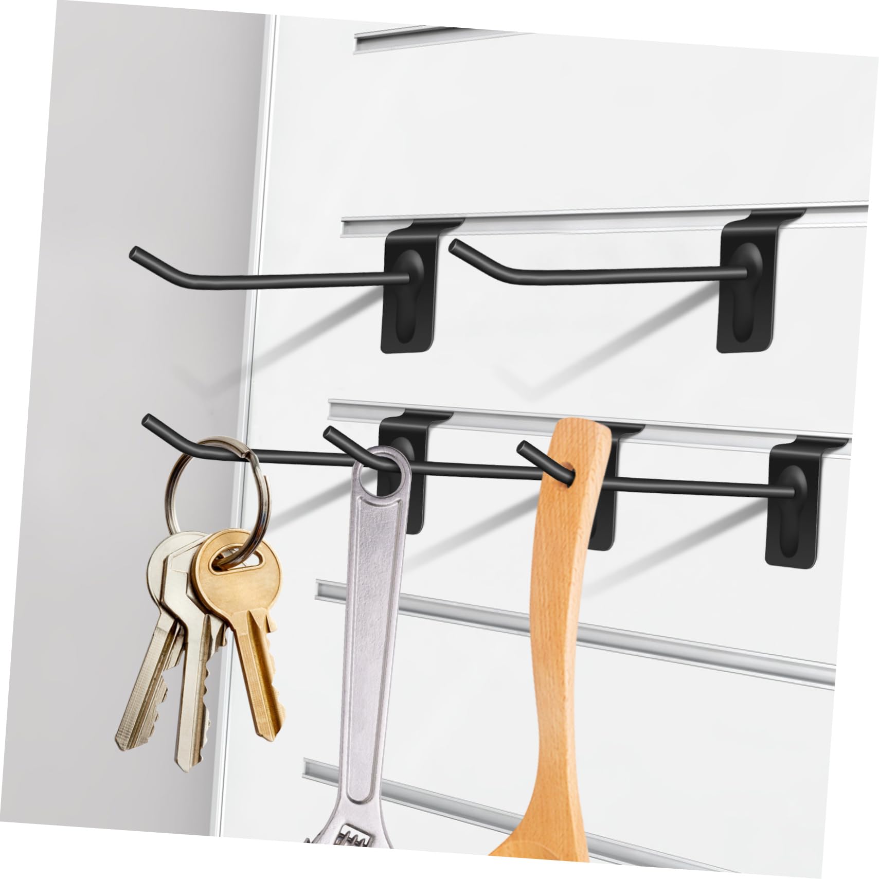 100pezzi Per Organizzatori Per Garage e Casa Facile Installazione Per Utensili e Accessori